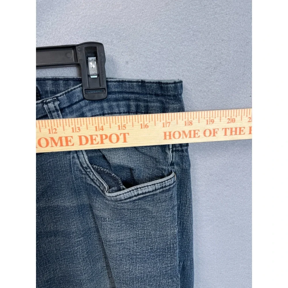 Cultura New York Jeans Mens 36 Blue Denim‎ 5 Pockets Everyday Wear Straight Leg